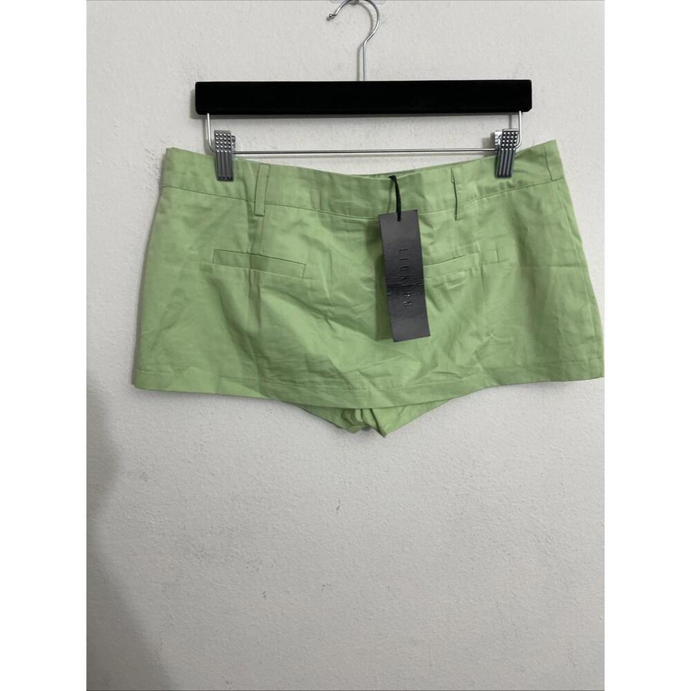 Lioness Rhode Mini Skirt skort in lime size M NWT - Picture 6 of 7